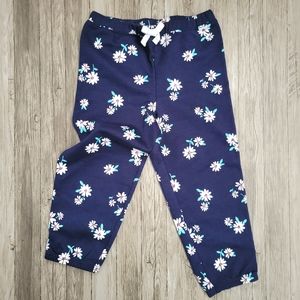 Carter's | Baby Girl Floral Print Pull-On Joggers | BNWOT | 24mo